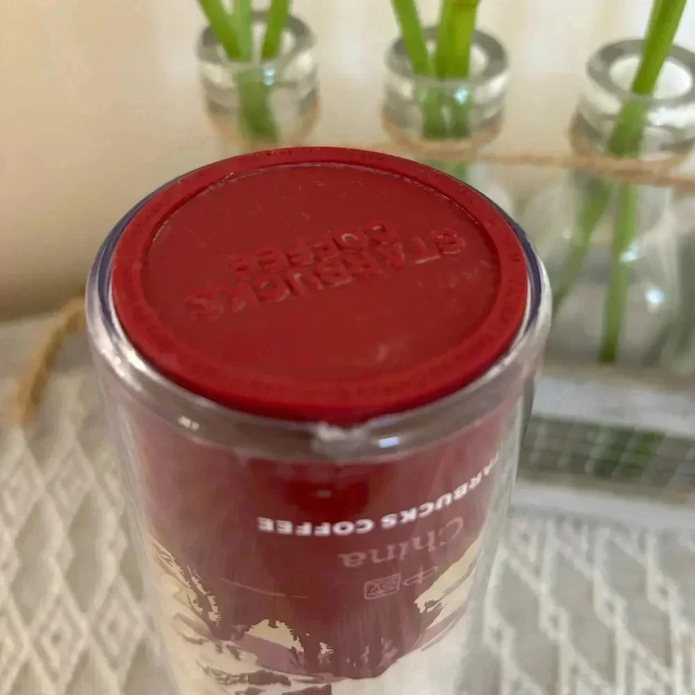 Starbucks “China” Coffee Plastic Tumbler.‎ 12 fl oz. Double wall.